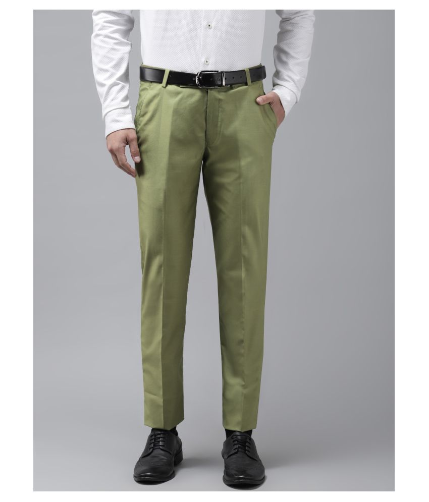     			Hangup Green Regular -Fit Trousers