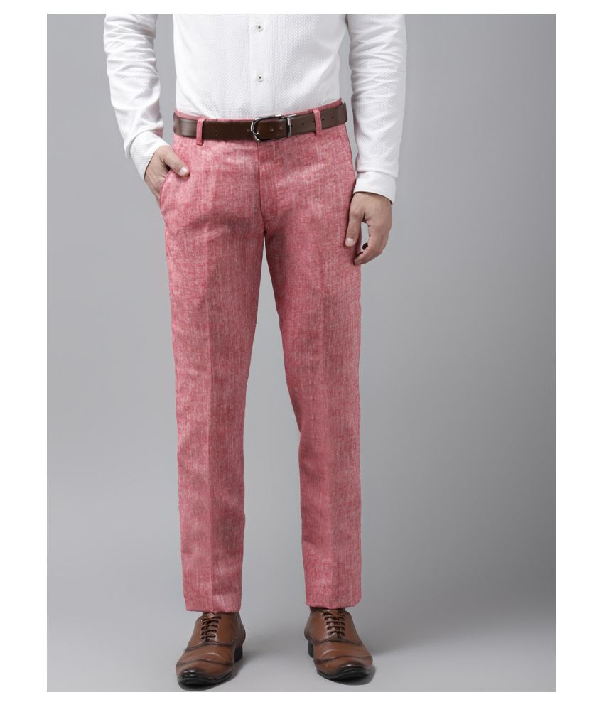Hangup Red Regular -Fit Trousers