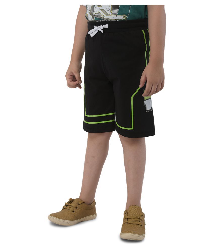 Ben 10 Kids Boys Black Bermuda - Buy Ben 10 Kids Boys Black Bermuda 