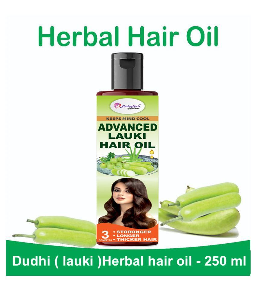 Badahair products Advance Lauki Hair oil ForStress Relief &  growth,Long,Strong 250 mL: Buy Badahair products Advance Lauki Hair oil  ForStress Relief & growth,Long,Strong 250 mL at Best Prices in India -  Snapdeal