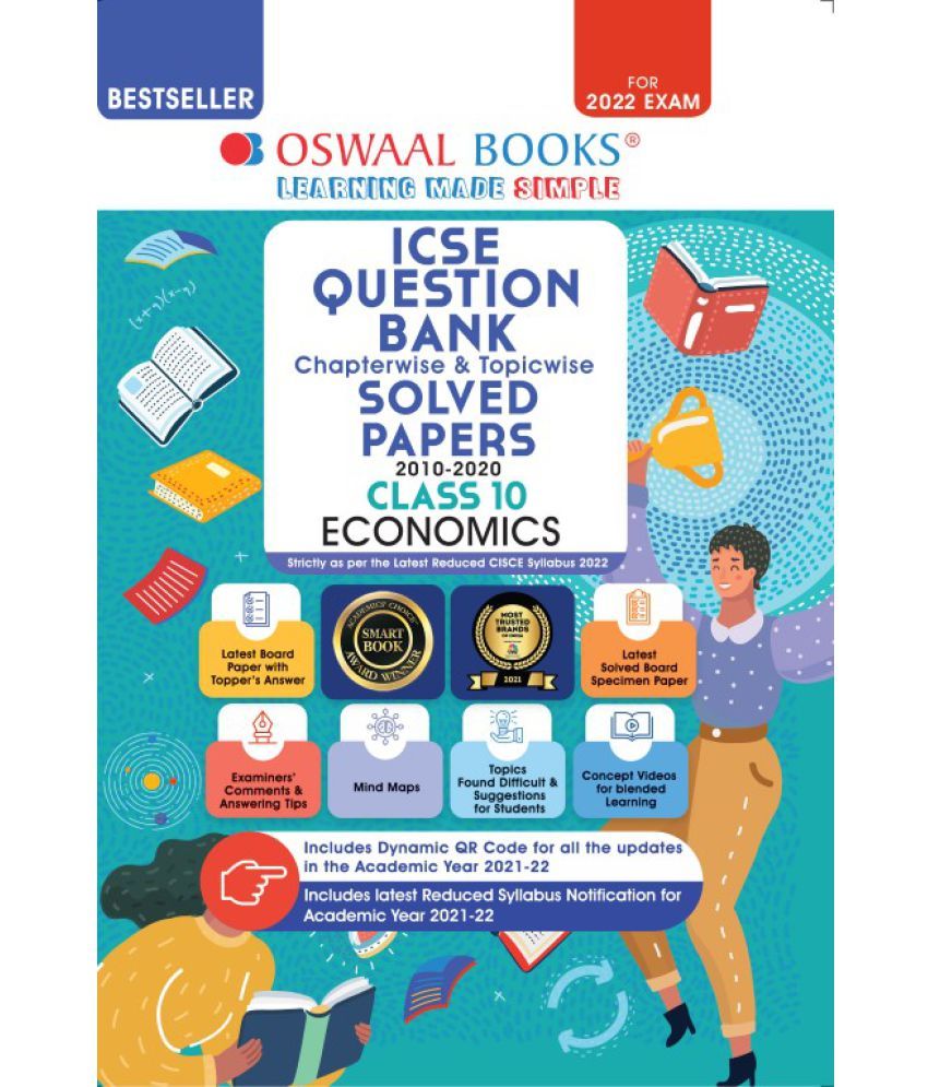 Oswaal Icse Question Bank Class 10 Economics Book Chapterwise Topicwise Reduced Syllabus For 22 Exam Buy Oswaal Icse Question Bank Class 10 Economics Book Chapterwise Topicwise Reduced Syllabus For 22