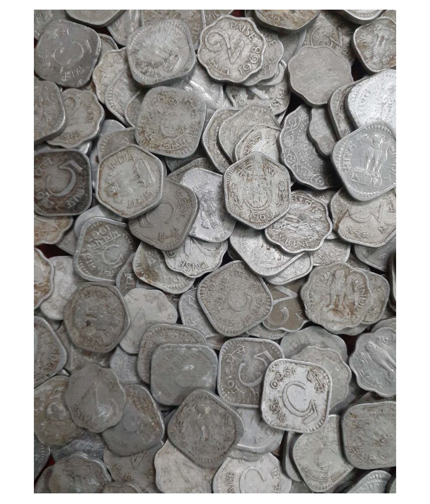     			Hop n Shop - Republic India 1, 2, 3, 5, 10, 20 Paise 50 Numismatic Coins