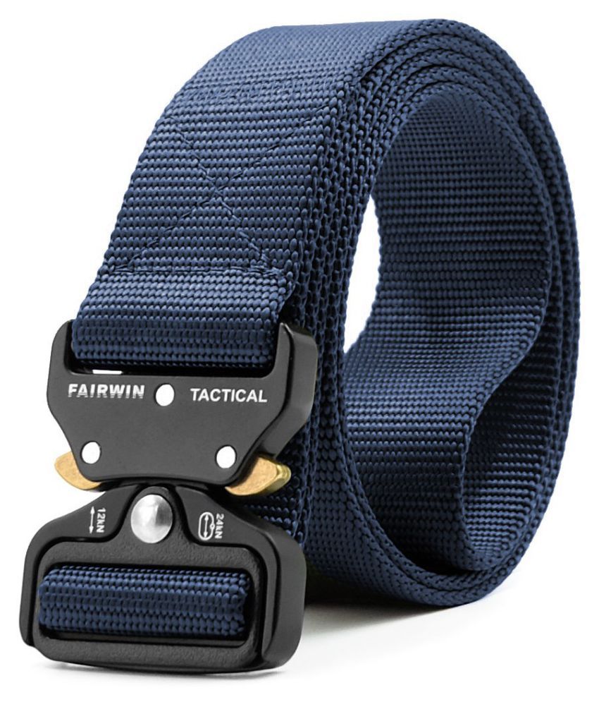     			Zoro Blue Nylon Casual Belt