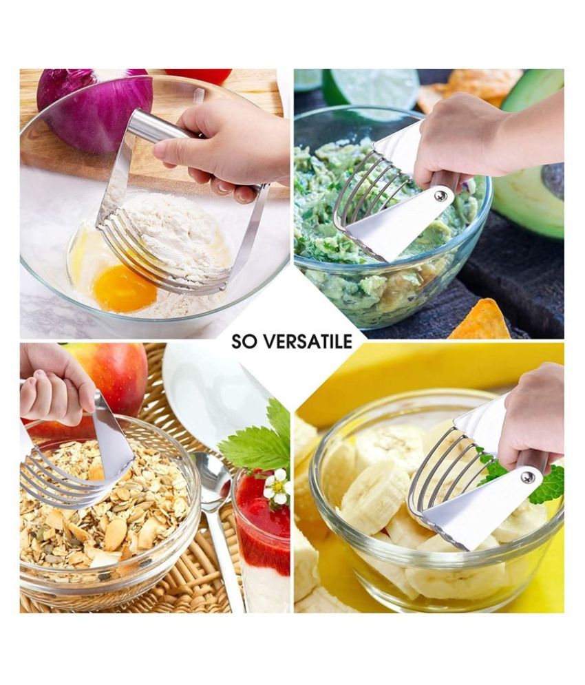FineDecor Dough / Pastry Blender, Top Professional Pastry Cutter with