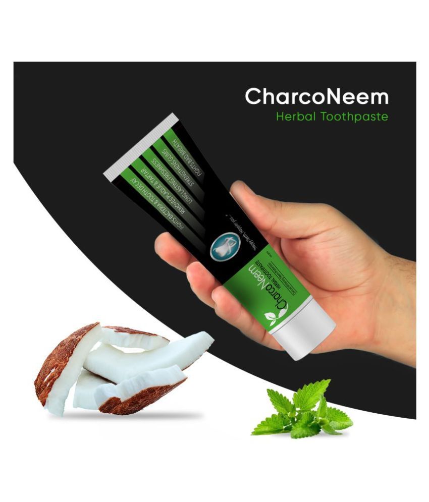 neem charcoal toothpaste