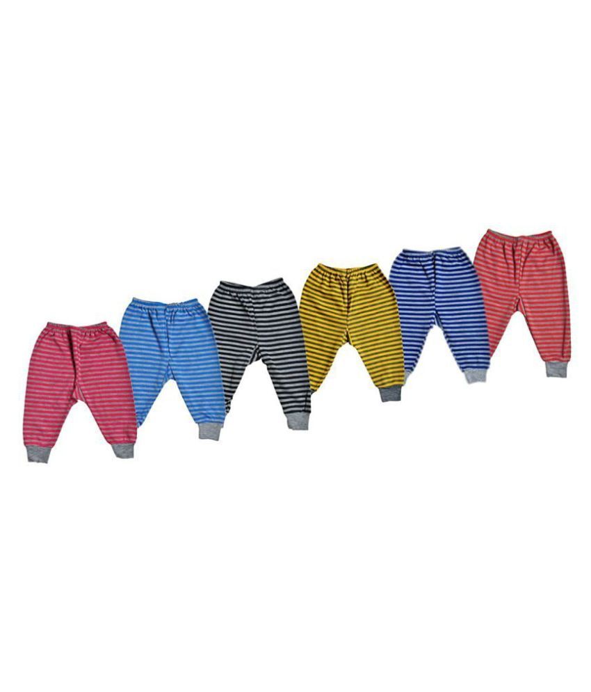     			HF LUMEN Pack of 6 Baby Girls Woollen Trackpant ( Multi Color )