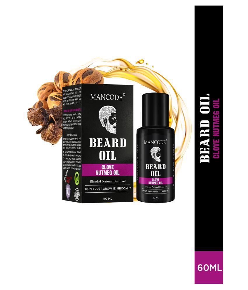 Mancode Clove Nutmeg Beard Oil 60 ml Pack of 1
