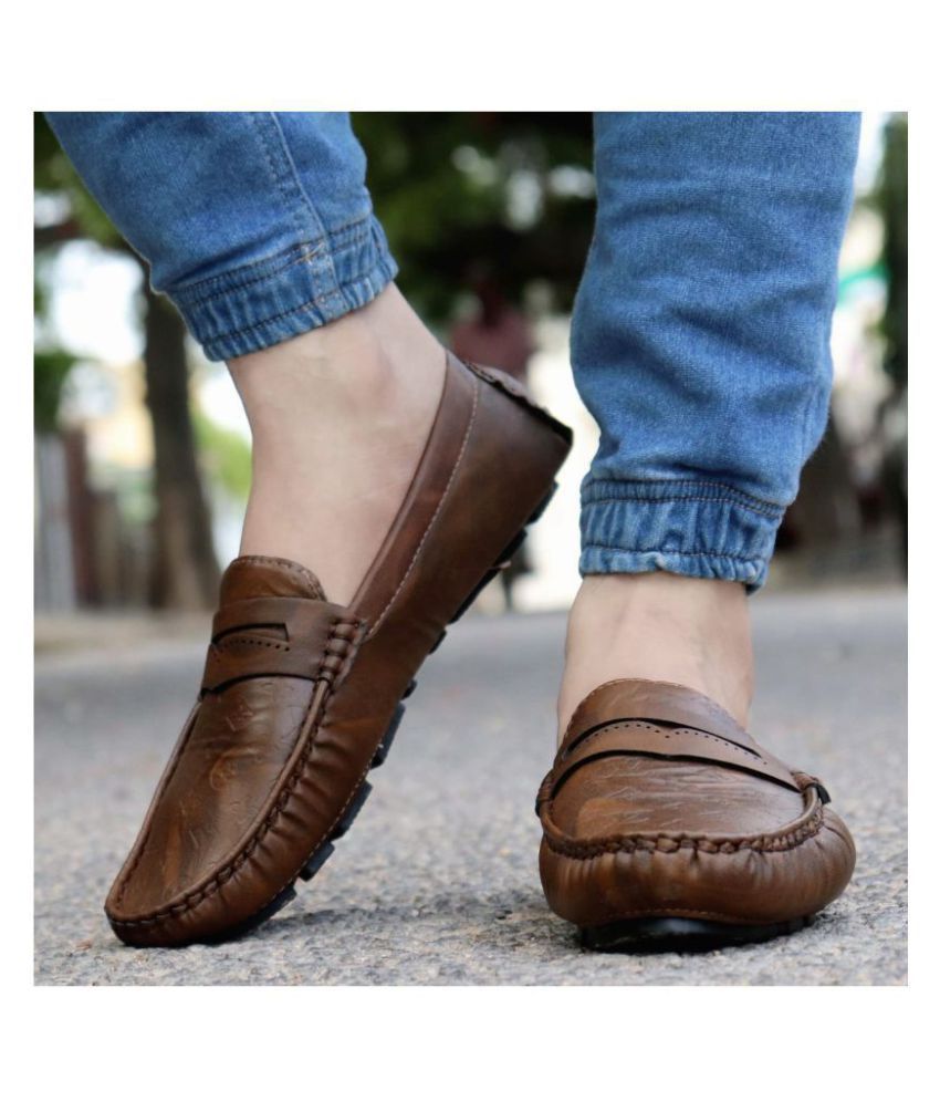 lee pool comfy loafers Brown Loafers - Buy lee pool comfy loafers Brown  Loafers Online at Best Prices in India on Snapdeal