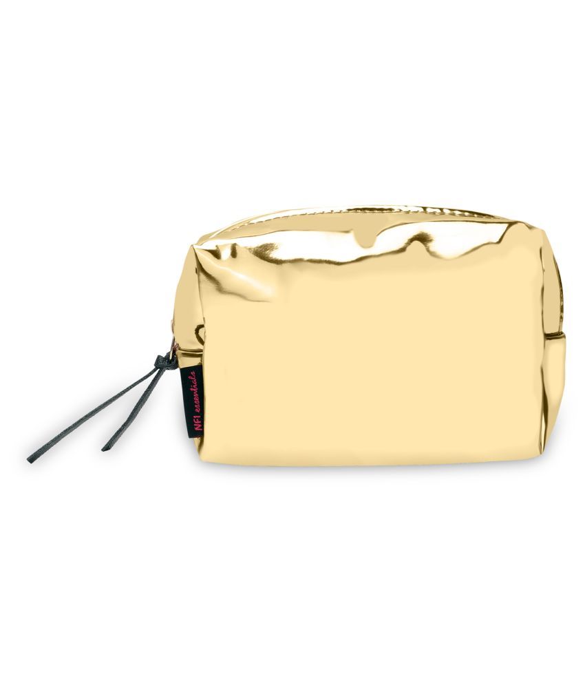 NFI essentials Gold Makeup Pouch Buy NFI essentials Gold Makeup Pouch