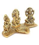 Neo Classic - Lakshmi Ganesha Saraswati Aluminium Idol