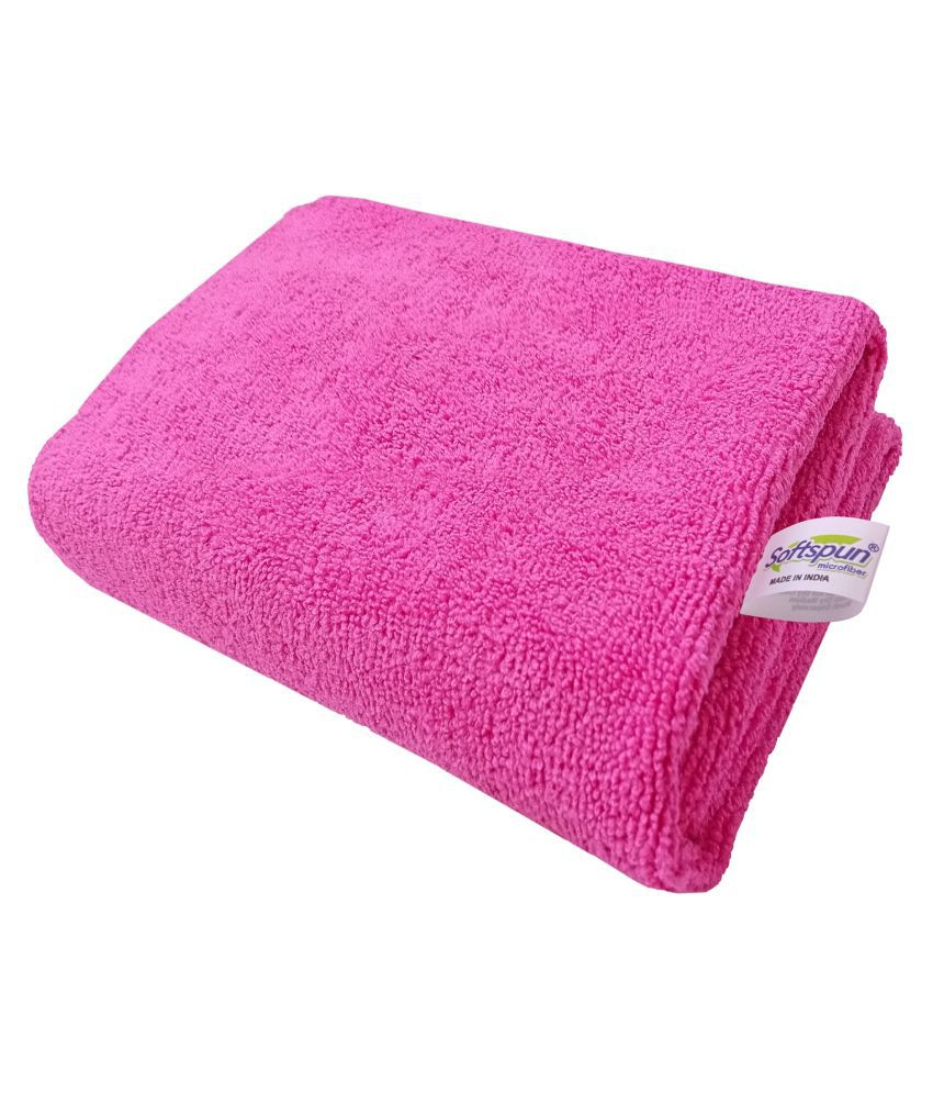     			SOFTSPUN Single Terry Bath Towel Pink