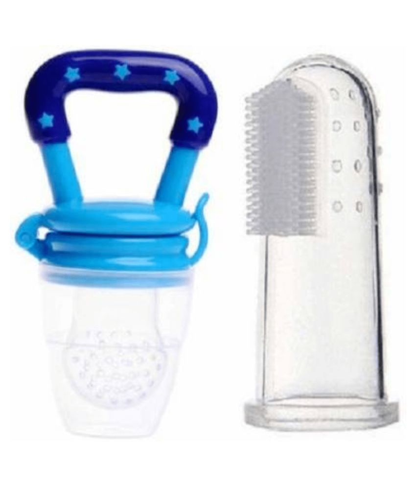 child chic Baby Fruit Nibbler & Baby Finger Toothbrush
