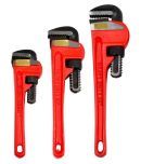 Globus 1601 Heavy Duty  Pipe Wrench 8" (200 mm), 10" ( 250 mm) and 12" (300 mm)  Set of 3 Pc