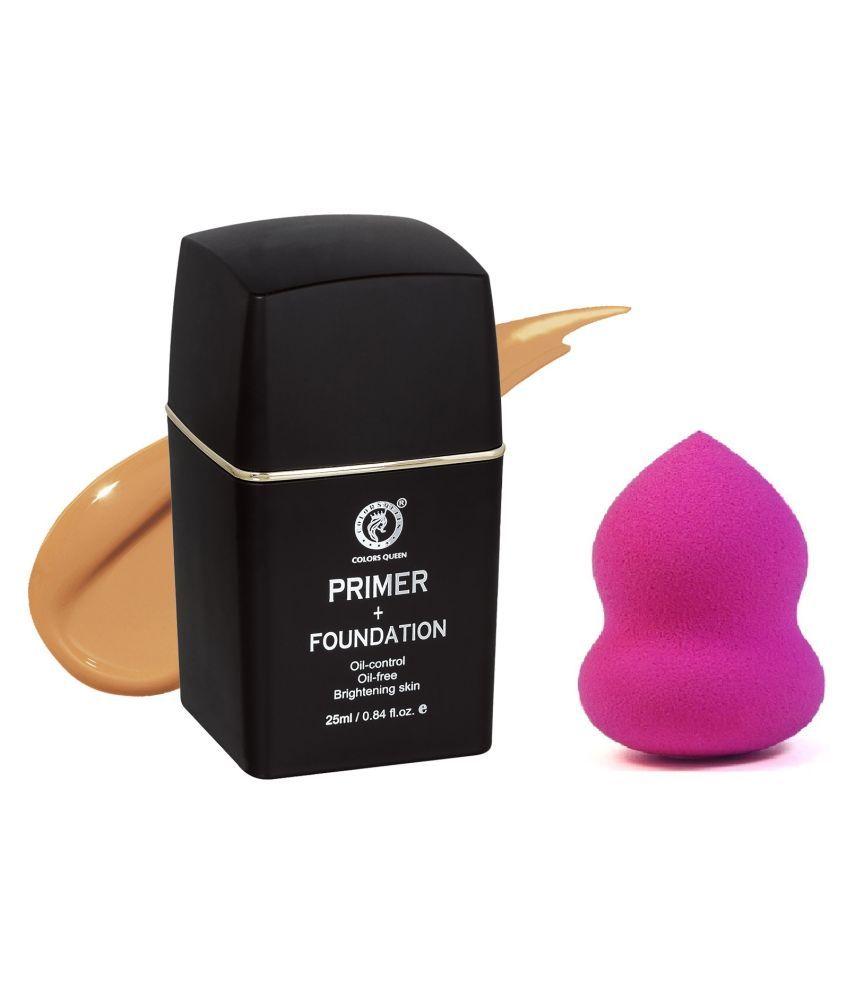 Colors Queen Primer Cream Foundation With Blender Light Pack Of 2 25 G Buy Colors Queen Primer Cream Foundation With Blender Light Pack Of 2 25 G At Best Prices In India Snapdeal