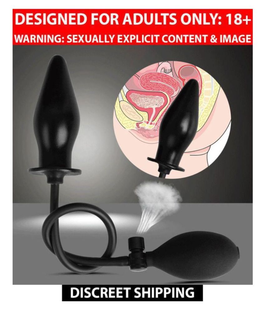 Silicone Expand Inflatable Anal Plug
