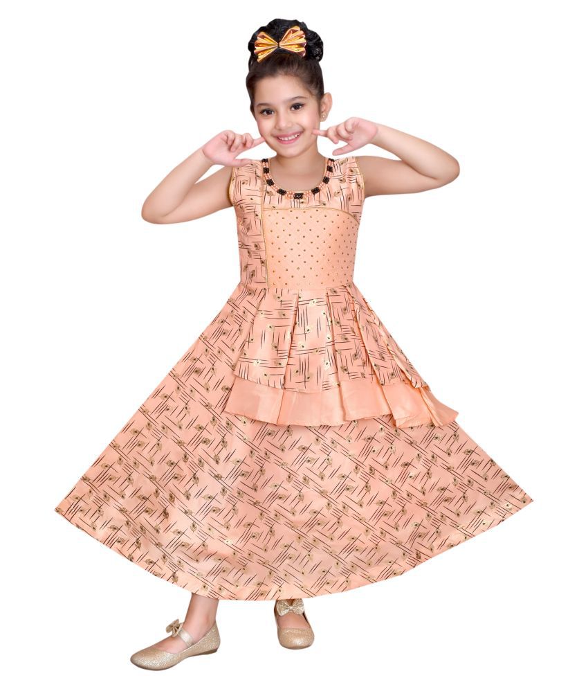     			Sky Heights Girls Party Wear Gown Dress