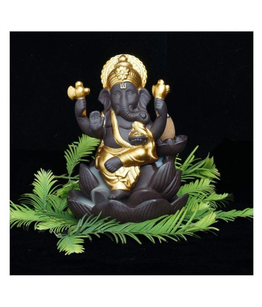 ganesha resin statue