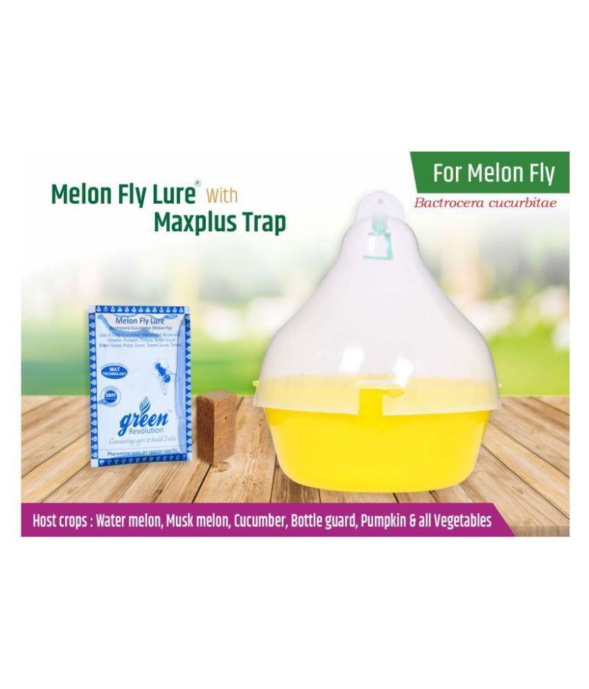 Green Revolution Pack of 20 McPhail Melon Fruit Fly Trap (Bactrocera