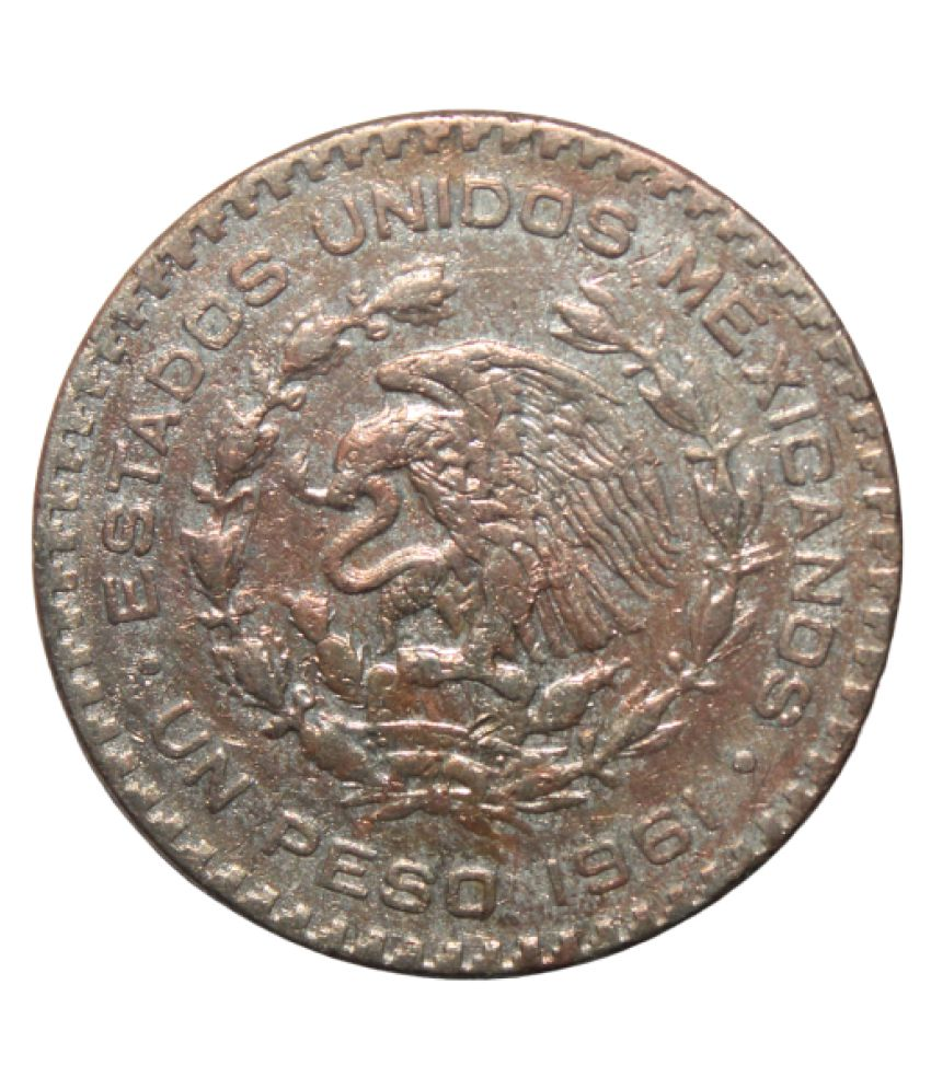     			#F11 - 1 Peso 1961 - (Estados Unidos Mexicanos) - (Mexico) - Extremely Rare Coin