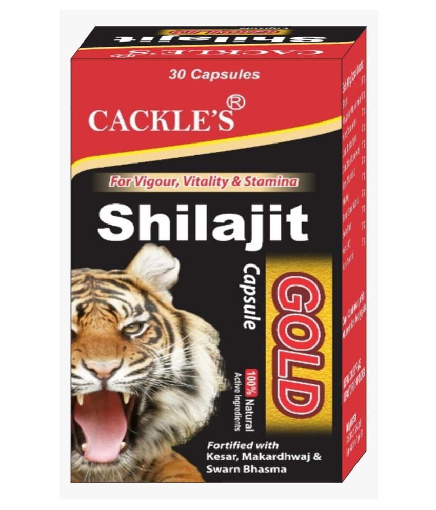     			Cackle's 100% Natural Shilajit Gold Capsule 30 no.s