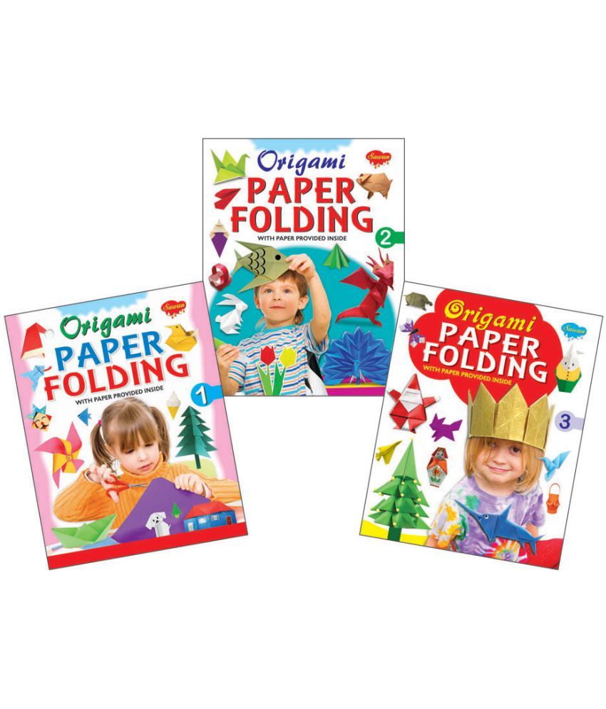 Origami Paper Folding1, Origami Paper Folding2 and Origami Paper