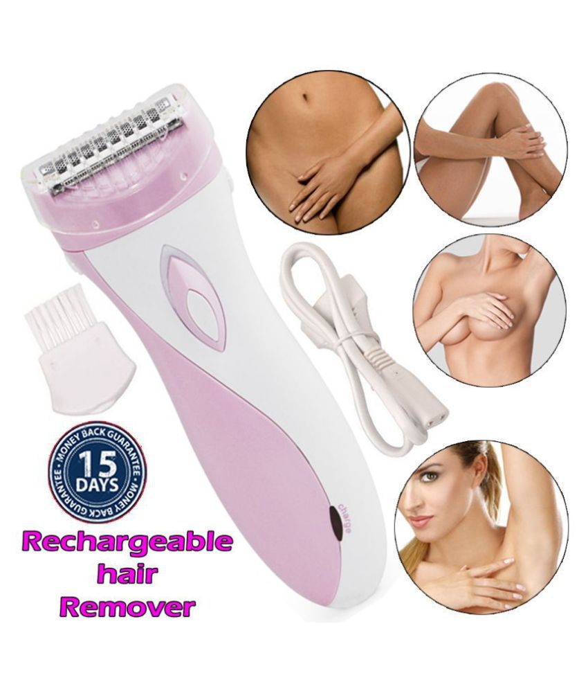 DZ Electric Women Shaver Razor Hair Remover Removal Depilation Machine  Beuaty Pink Casual Fashion Comb: Buy Online at Low Price in India - Snapdeal