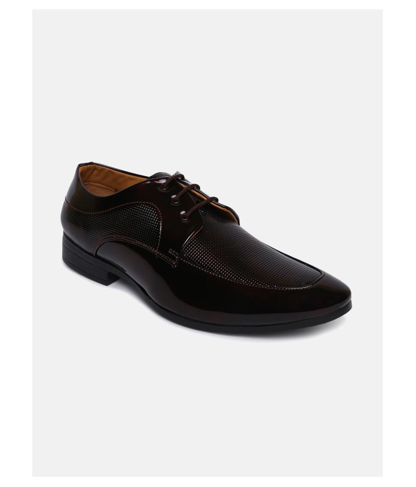     			Stanfield Derby Non-Leather Cherry Formal Shoes