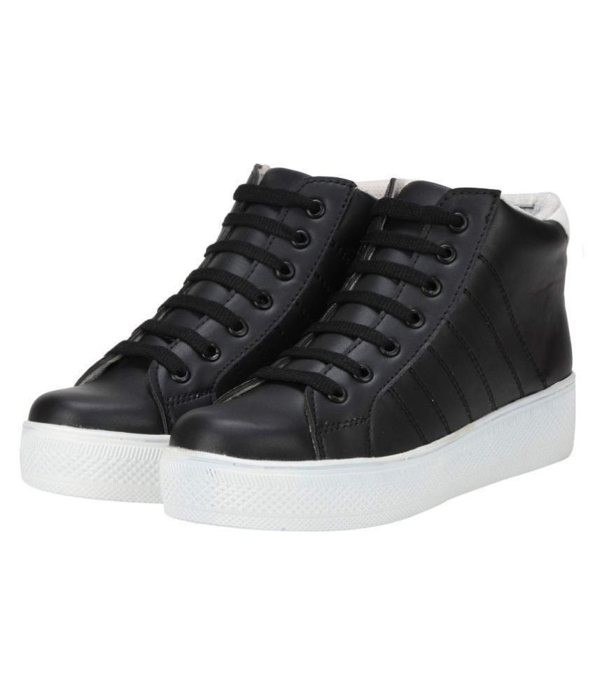     			Commander Shoes - Black  Women's Sneakers