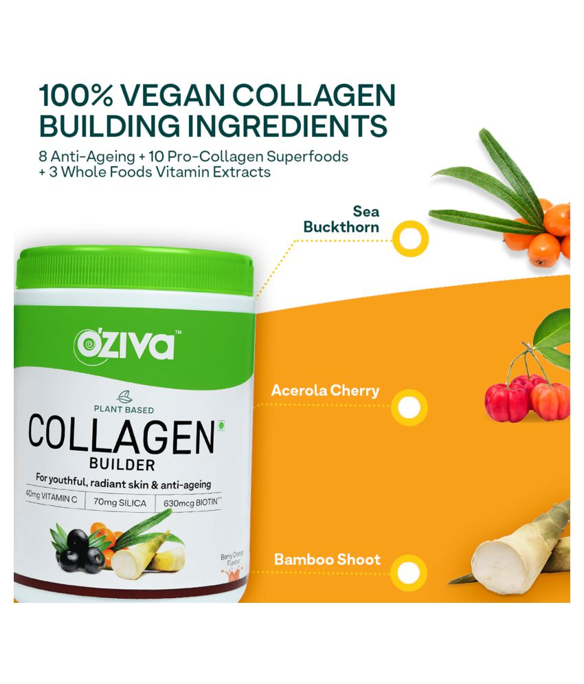 OZiva Oziva Plant based Collagen Builder Powder 250 gm