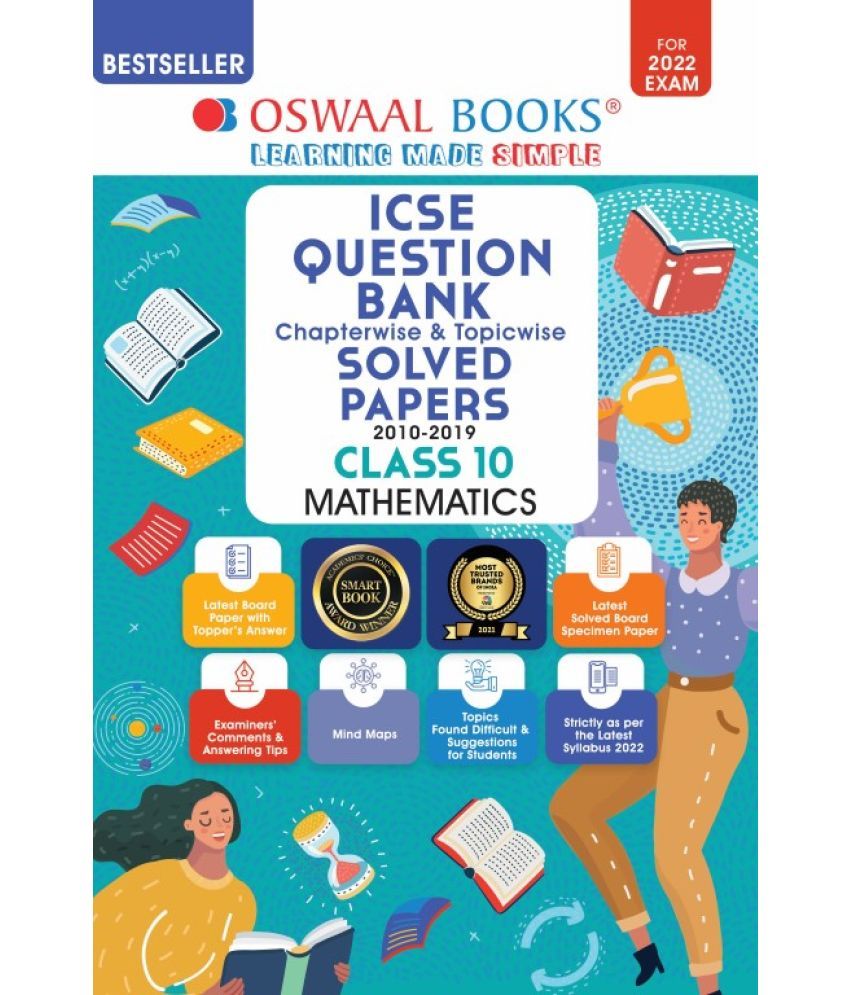 Oswaal ICSE Question Bank Class 10 Mathematics Book Chapterwise