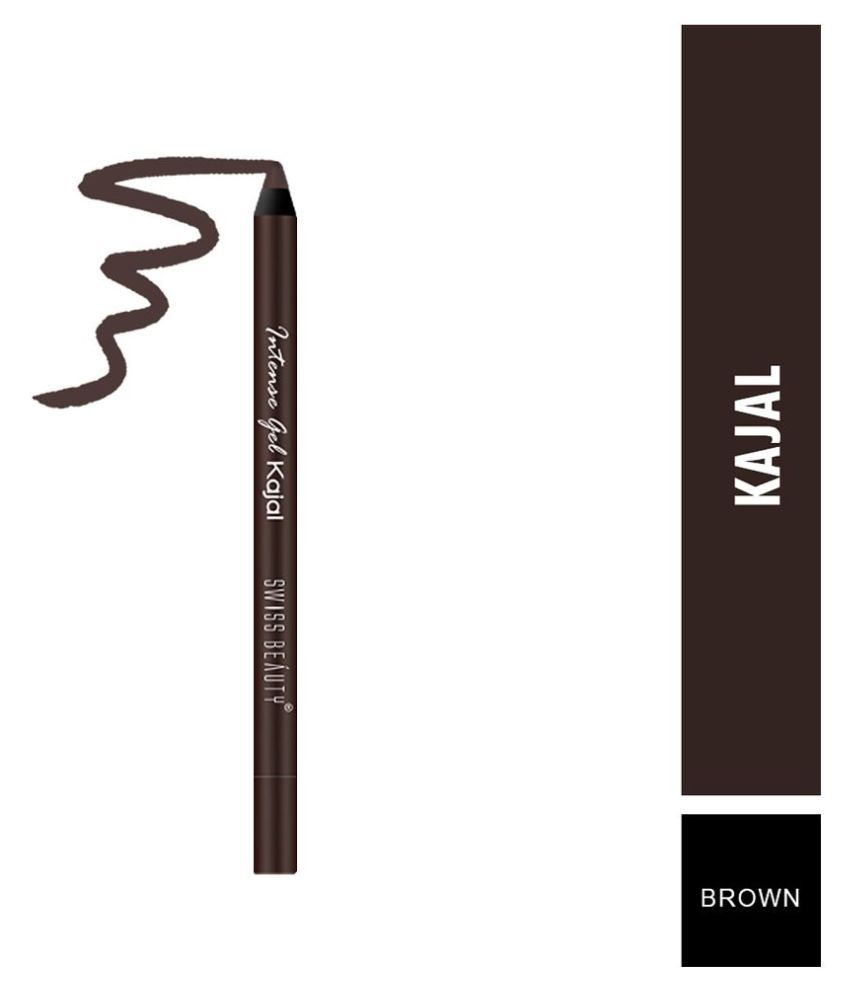     			Swiss Beauty Intense Gel Kajal Pencil Brown 1 g