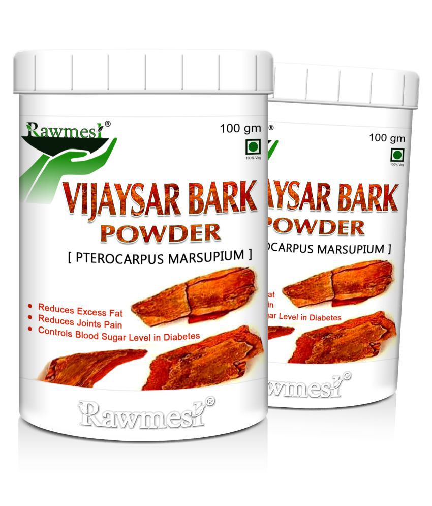     			rawmest Vijaysar Bark Powder 200 gm Pack of 2