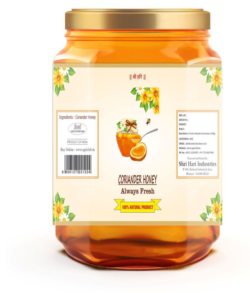     			AGRI CLUB Coriander Honey 500 g