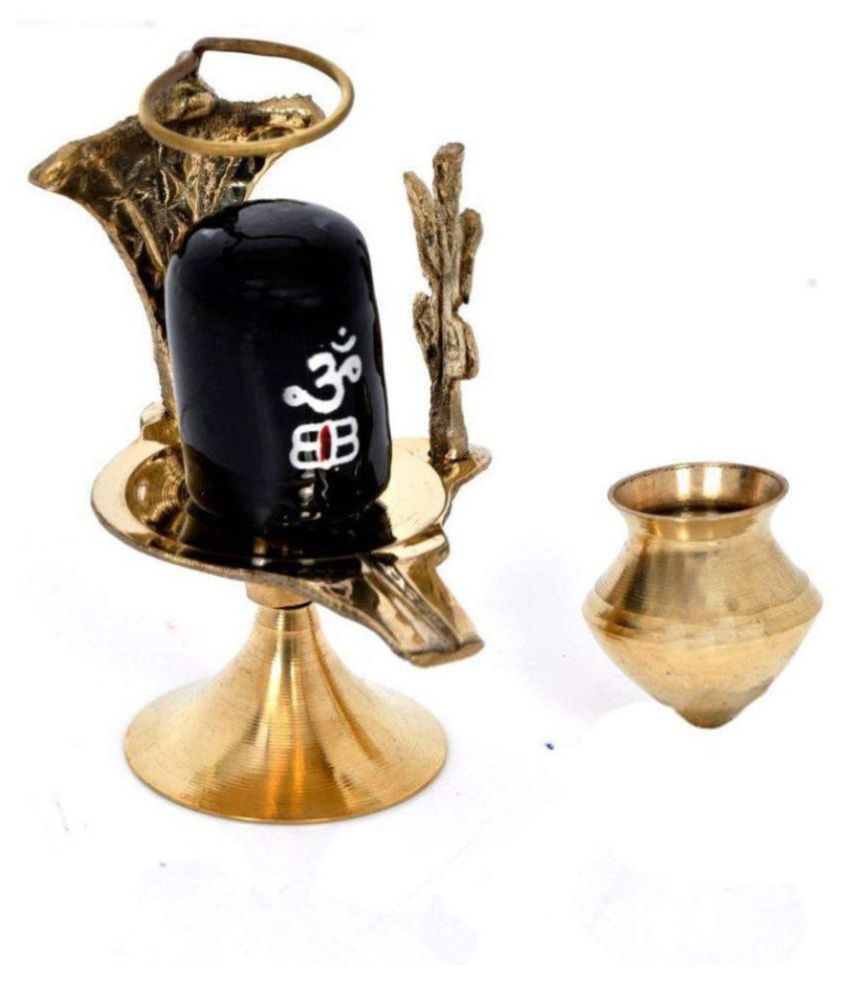    			BHARDWAJ RETAILS - Brass Shivling (Pack of 1)