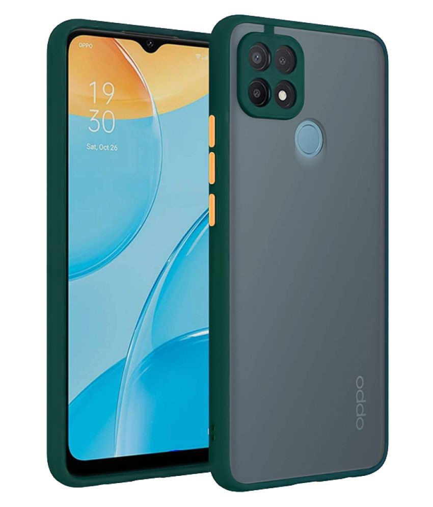 Oppo A15 Shock Proof Case Wow Imagine - Green