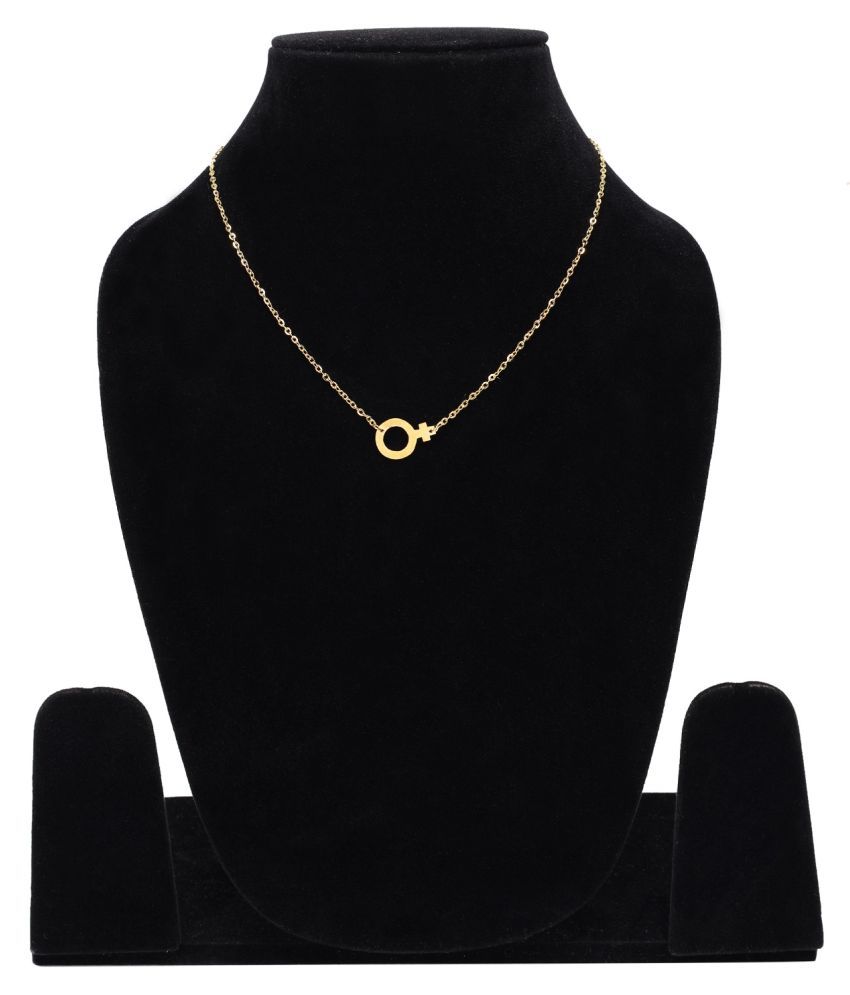 Women Sign Pendant Charm Dainty Respect Women Necklace Jewellery With Chain  For Girls Women: Buy Women Sign Pendant Charm Dainty Respect Women Necklace  Jewellery With Chain For Girls Women Online in India