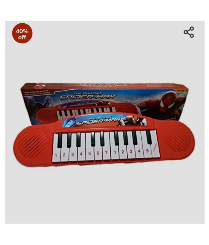 Piano for kids Spiderman edition - Buy Piano for kids Spiderman edition  Online at Low Price - Snapdeal