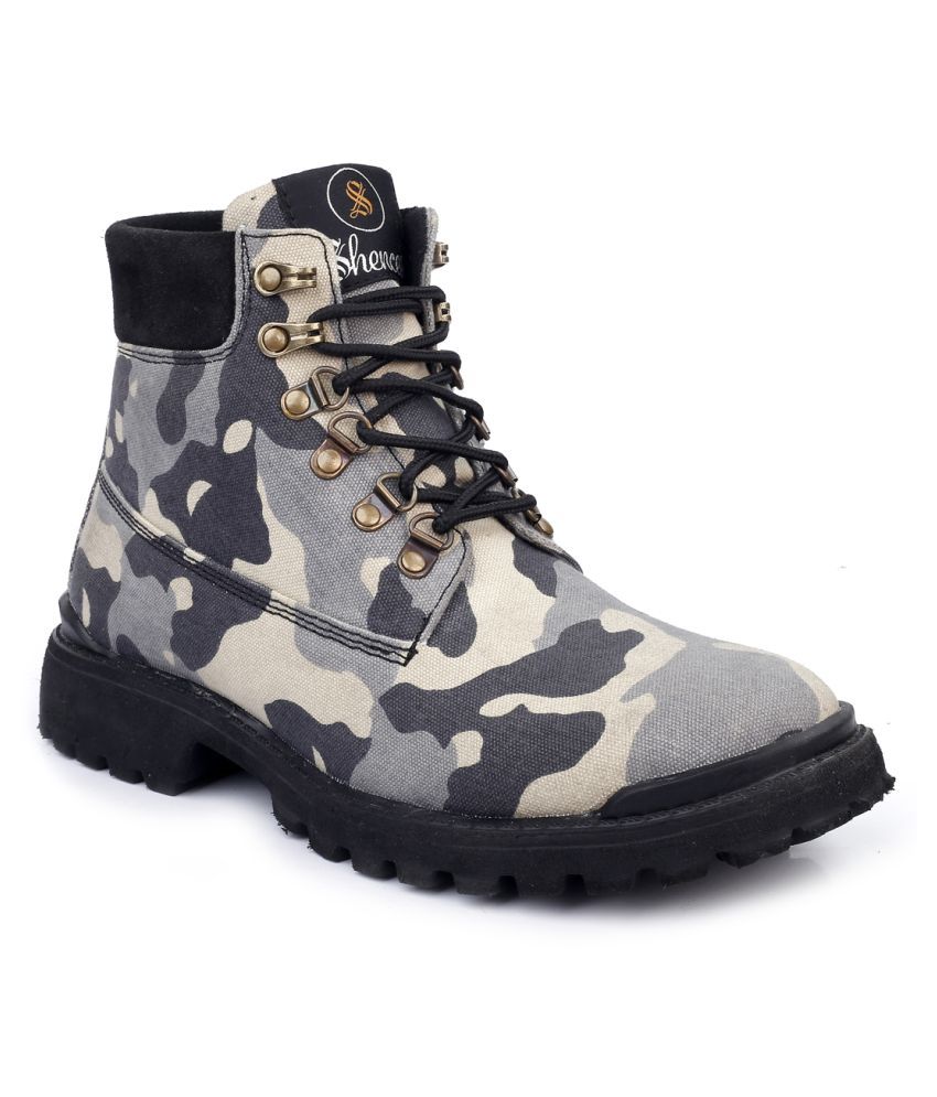     			SHENCES Muti Color Casual Boot