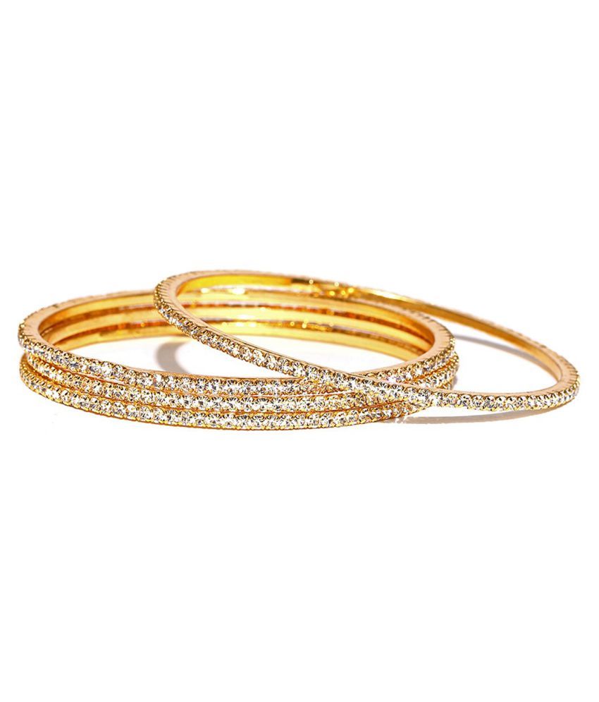     			Sukkhi- Gold Bangle Set (Pack of 1)