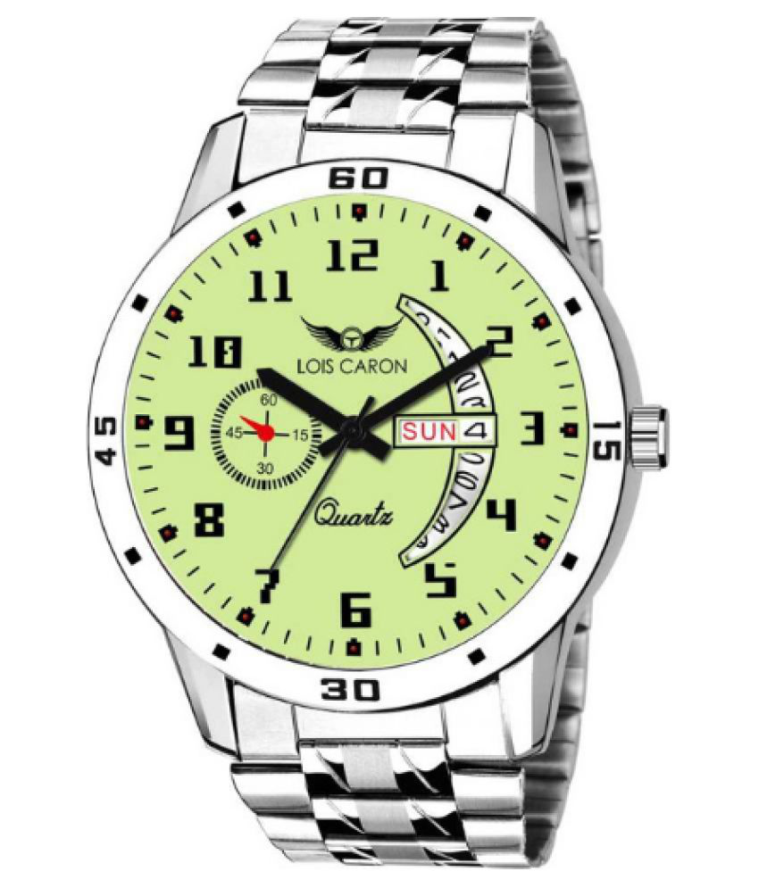     			Lois Caron LCS-8248 Stainless Steel Analog Men's Watch