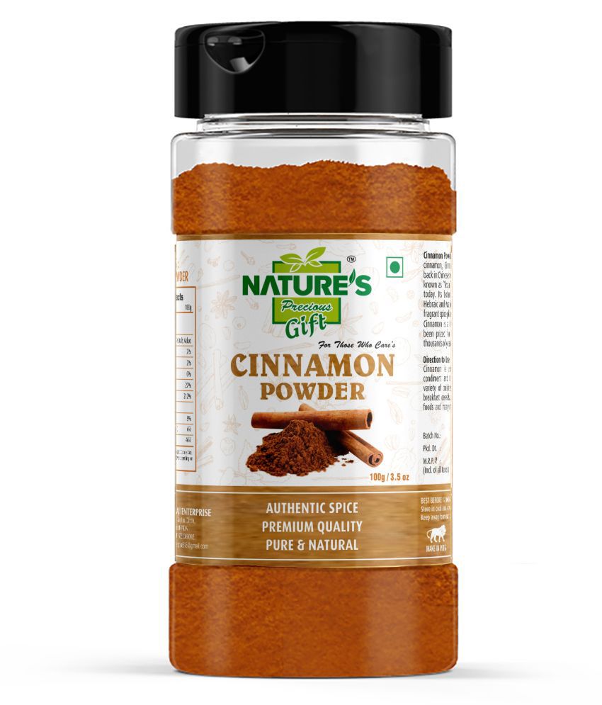     			Nature's Gift Cinnamon Powder - 3.5 Oz Spice Jar [Authentic Spice | Premium Quality | Pure & Natural] Powder 100 gm