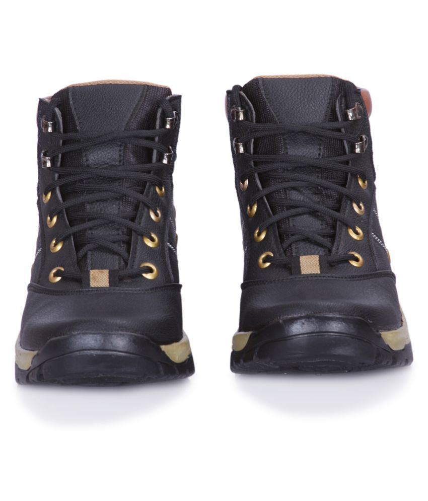 kinsley faux leather lace up boot