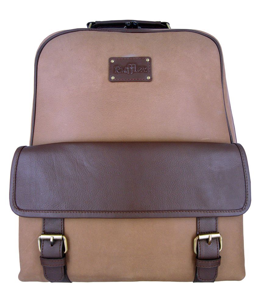 Ruffler Coffee Backpack - Buy Ruffler Coffee Backpack Online at Low ...