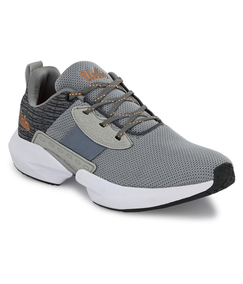 UCLA Grey Men's Sports Running Shoes 