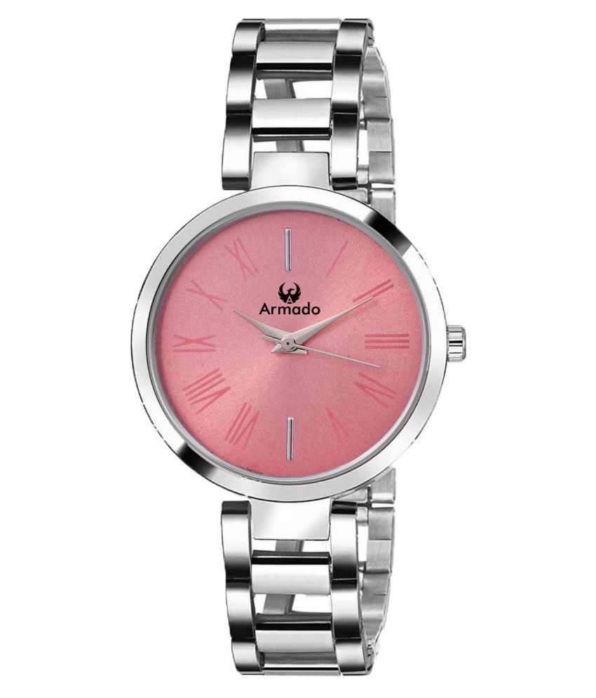 Armado - Silver Stainless Steel Analog Womens Watch
