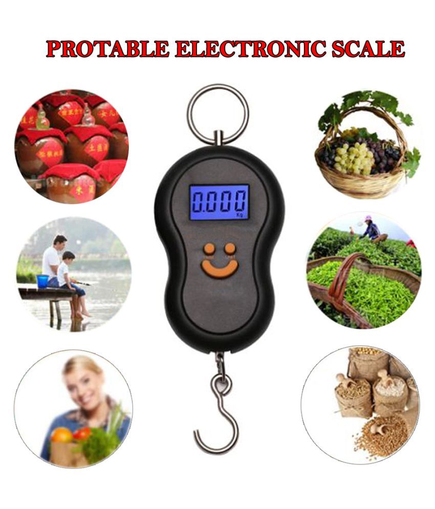     			Ionix Imported 50 Kg Luggage Weighing Machine Digital, Digital Imported Portable Digital Luggage Weighing Scales Weighing Capacity - 50 Kg