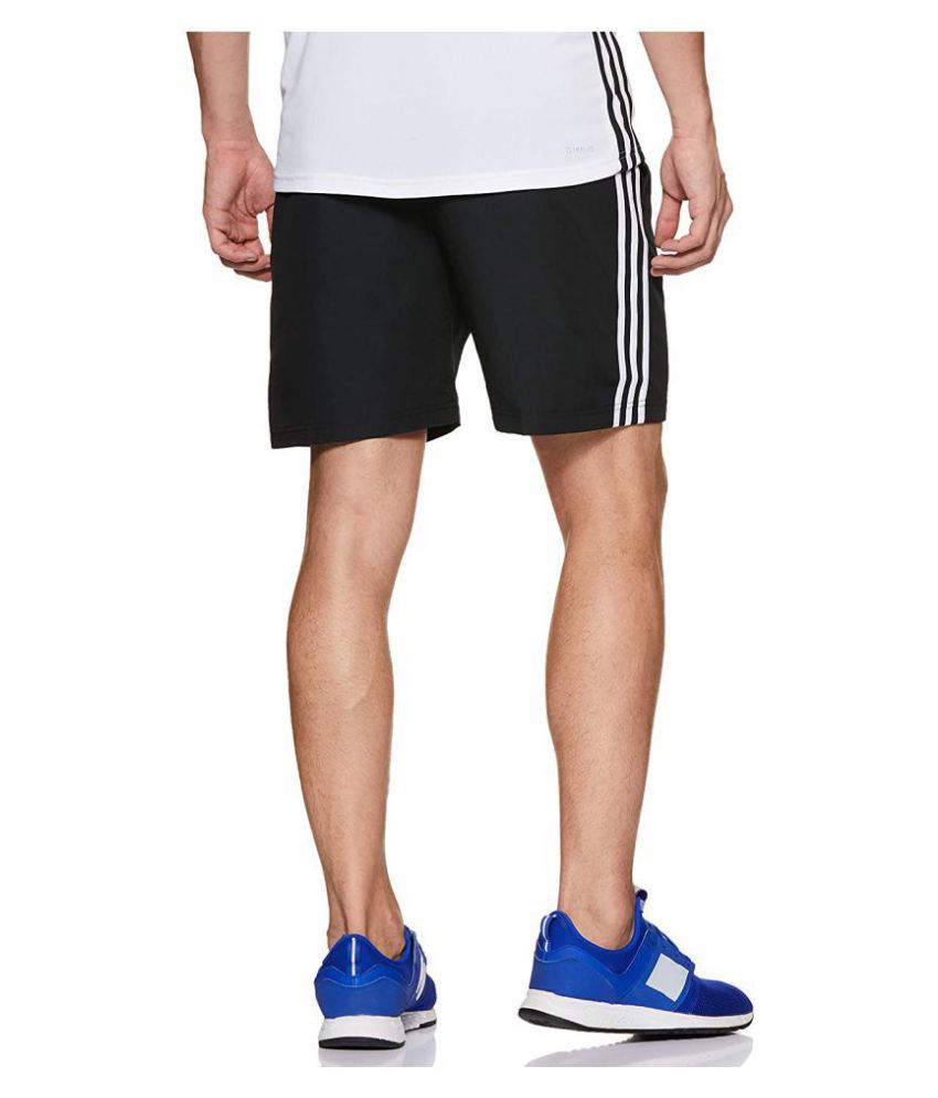 MEN #039;S BLACK RUNNING SHORTS
