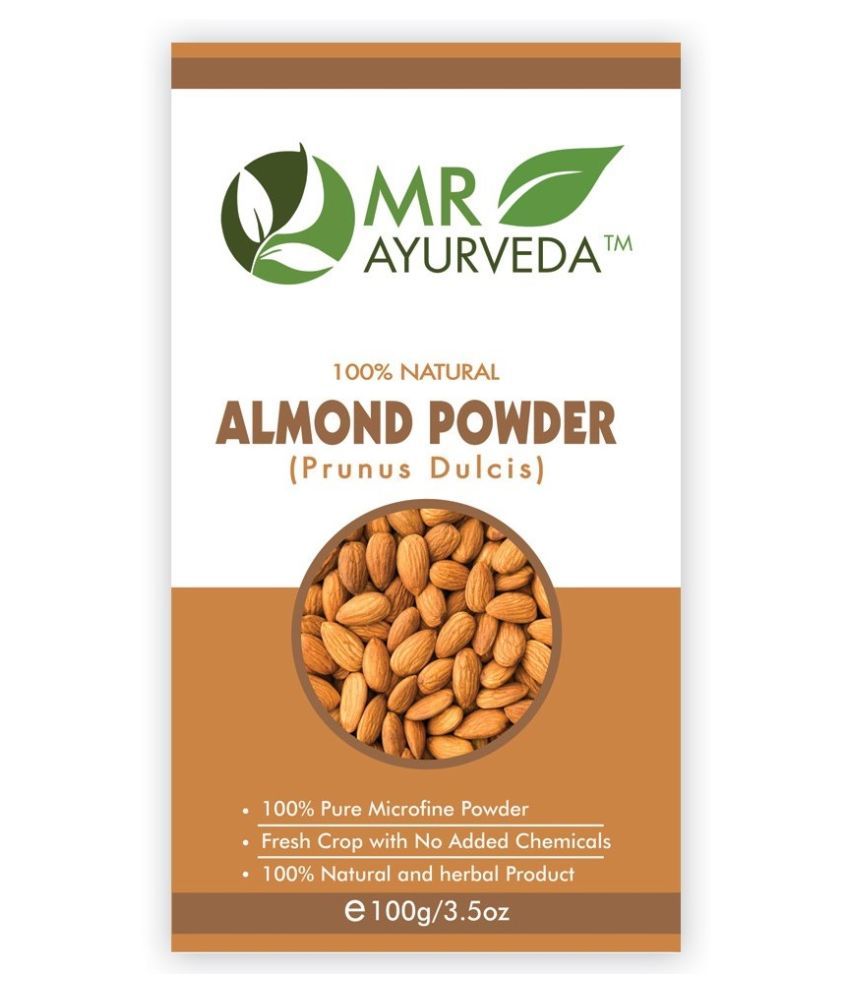     			MR Ayurveda 100% Herbal Badam Powder Face Pack Masks 100 gm