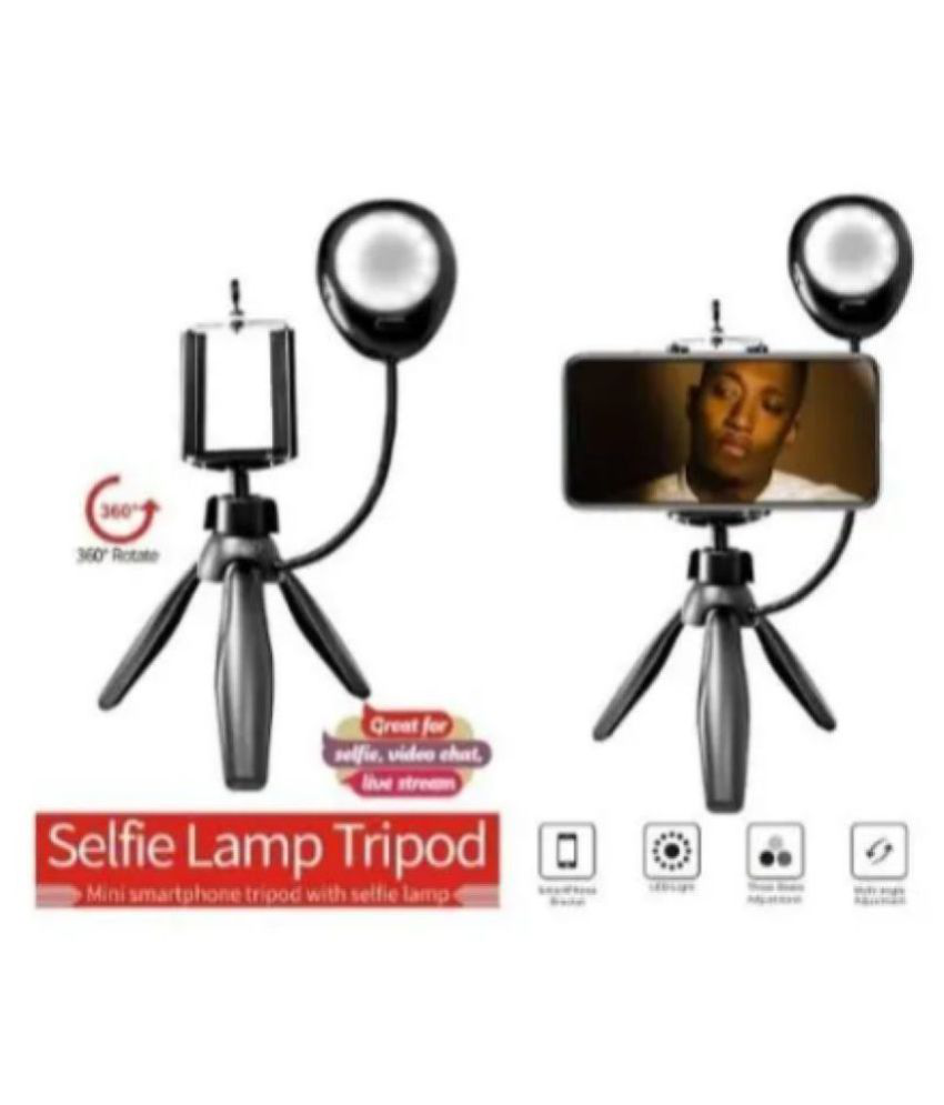 ASTEE Black NA Selfie Flash Light - 6 cm
