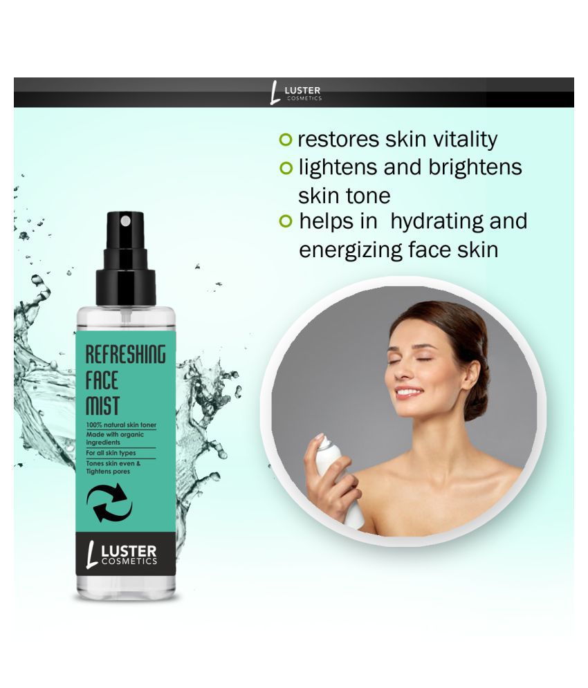 Luster Cosmetics Refreshing Face Mist Skin Tonic 115 mL